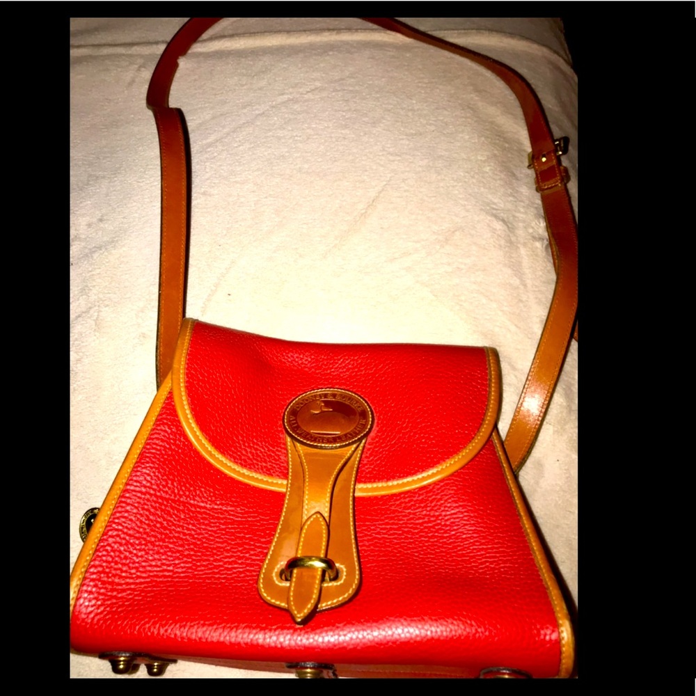 Vintage Dooney & Bourke R25 Medium Essex Rec Shoulder Bag/Crossbody 19063E